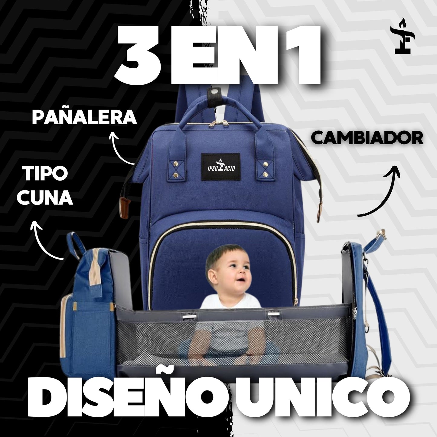 PAÑALERA EXPANDIBLE 3 EN 1