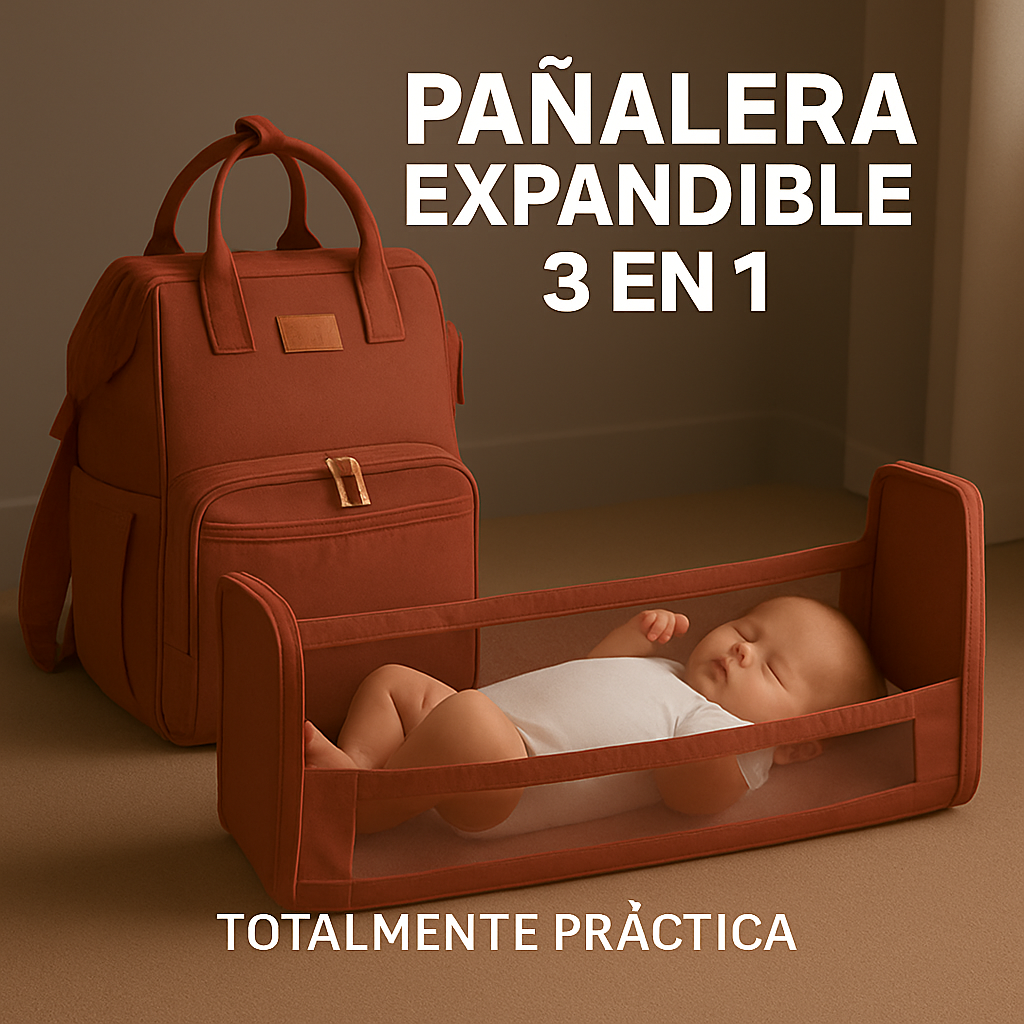 PAÑALERA EXPANDIBLE 3 EN 1