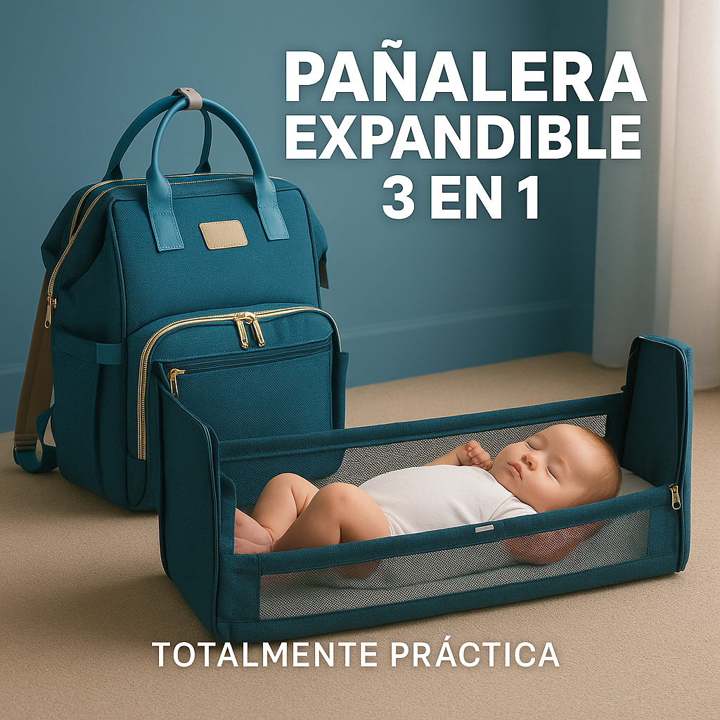 PAÑALERA + CALENTADOR DE TETERO PORTATIL