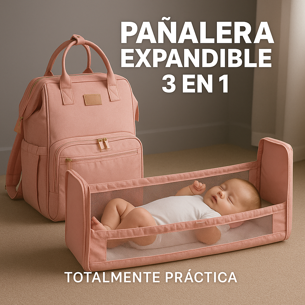 PAÑALERA + CALENTADOR DE TETERO PORTATIL