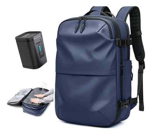 MOCHILA DE VIAJES CON COMPRESION AL VACIO